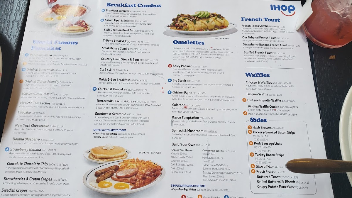IHOP Photo Menu 9