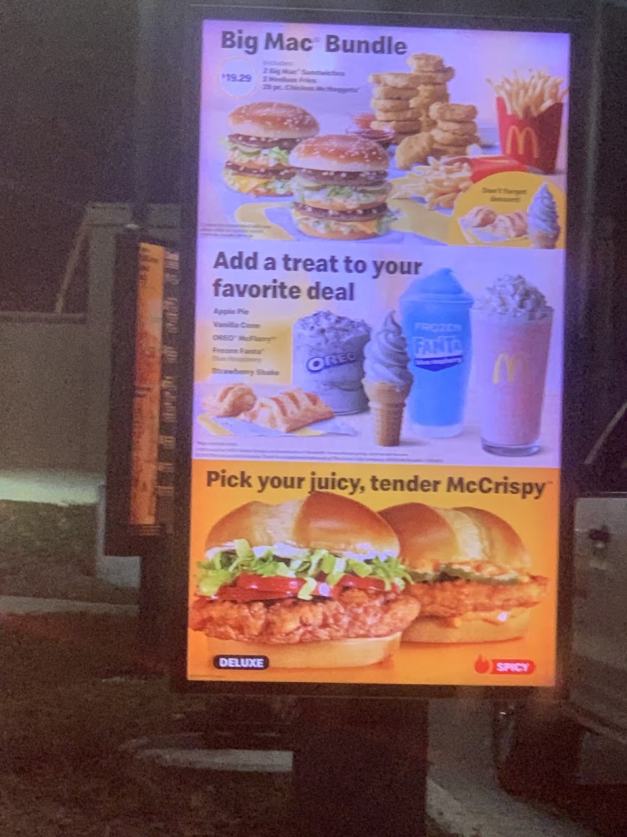 McDonald's Photo Menu 1
