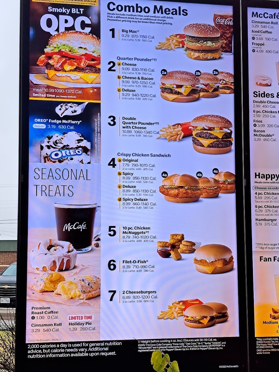 McDonald's Photo Menu 1