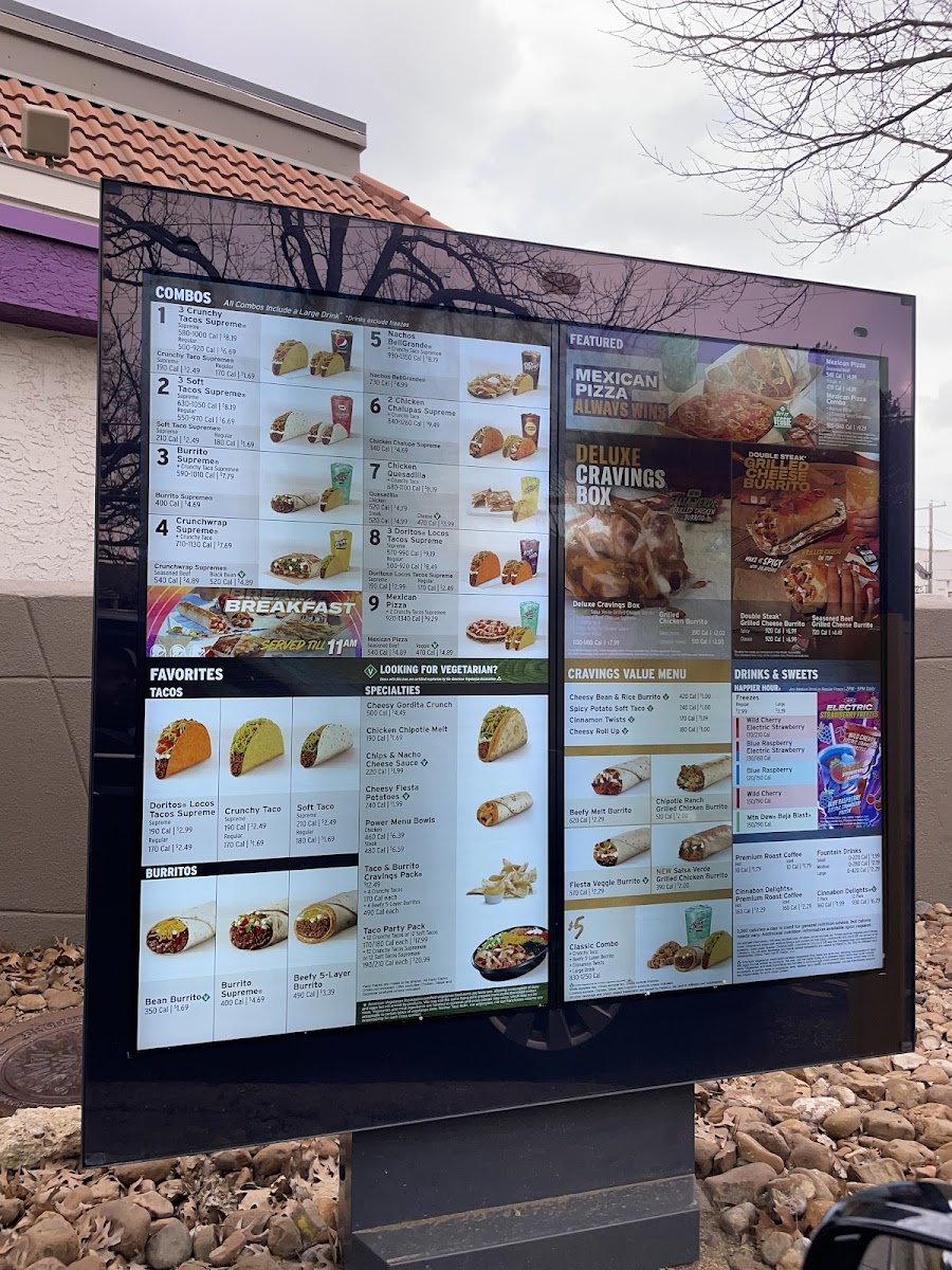 Taco Bell - Live Más Café Photo Menu 1