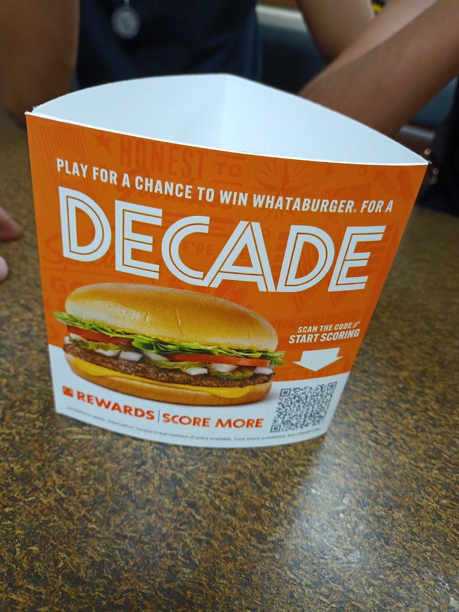 Whataburger Photo Menu 5