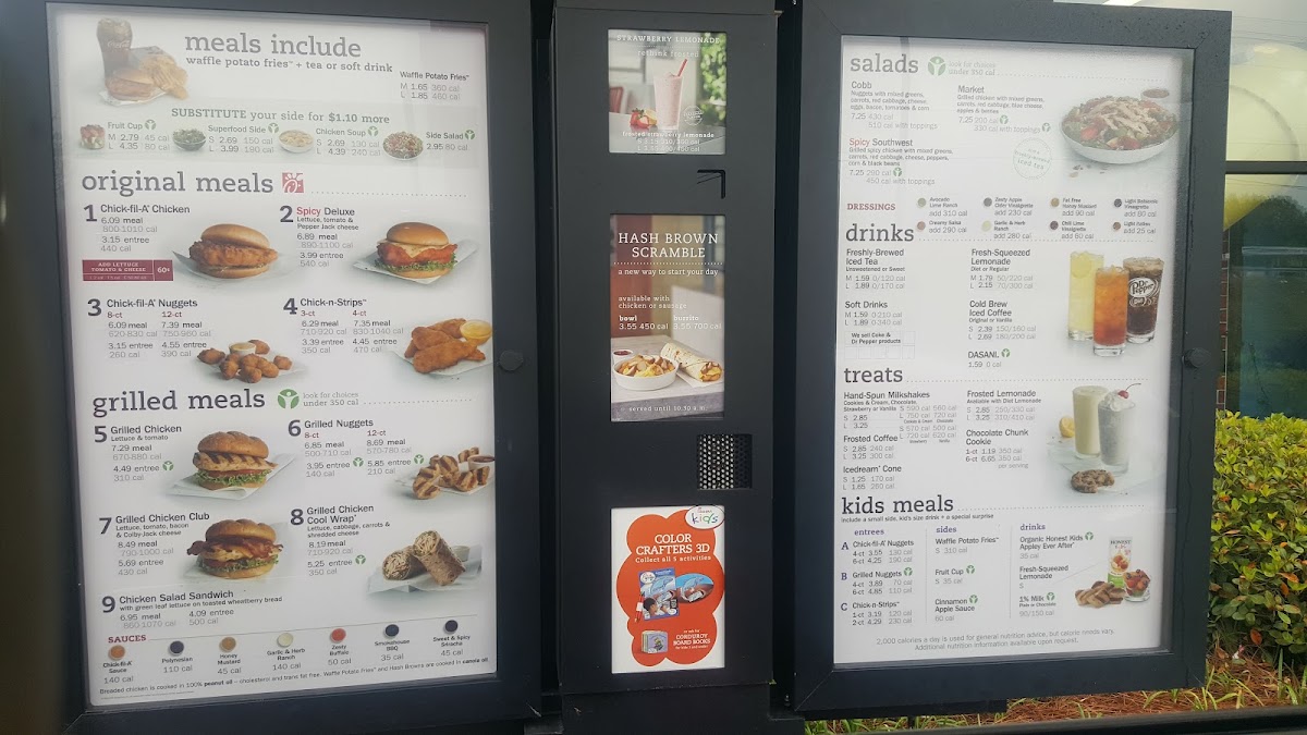 Chick-fil-A Photo Menu 2