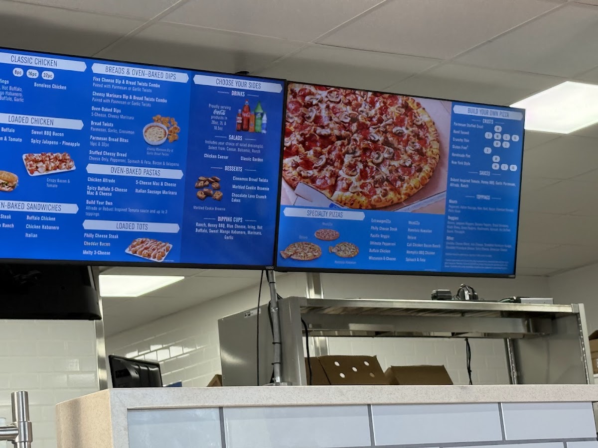 Domino's Pizza Photo Menu 2