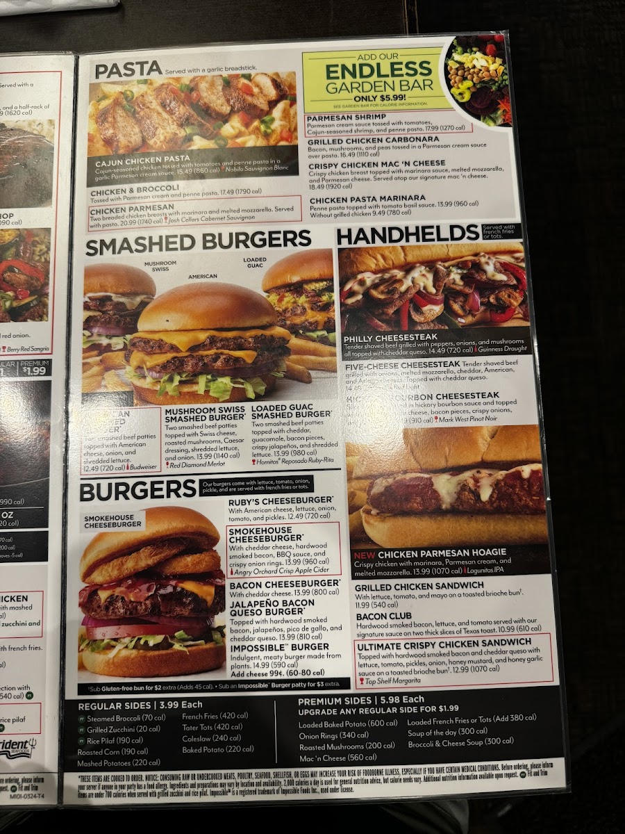 Ruby Tuesday Photo Menu 3