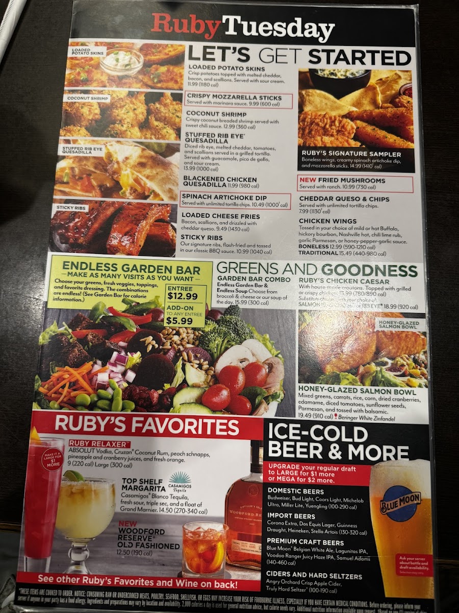 Ruby Tuesday Photo Menu 4