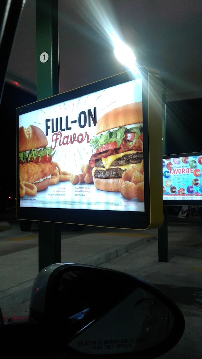 Sonic Drive-In Photo Menu 9