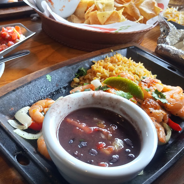 Fajitas Carne de Res Con Frijoles