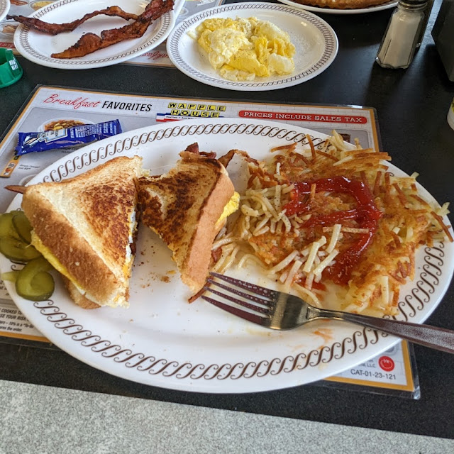 Texas Bacon Egg Sandwich