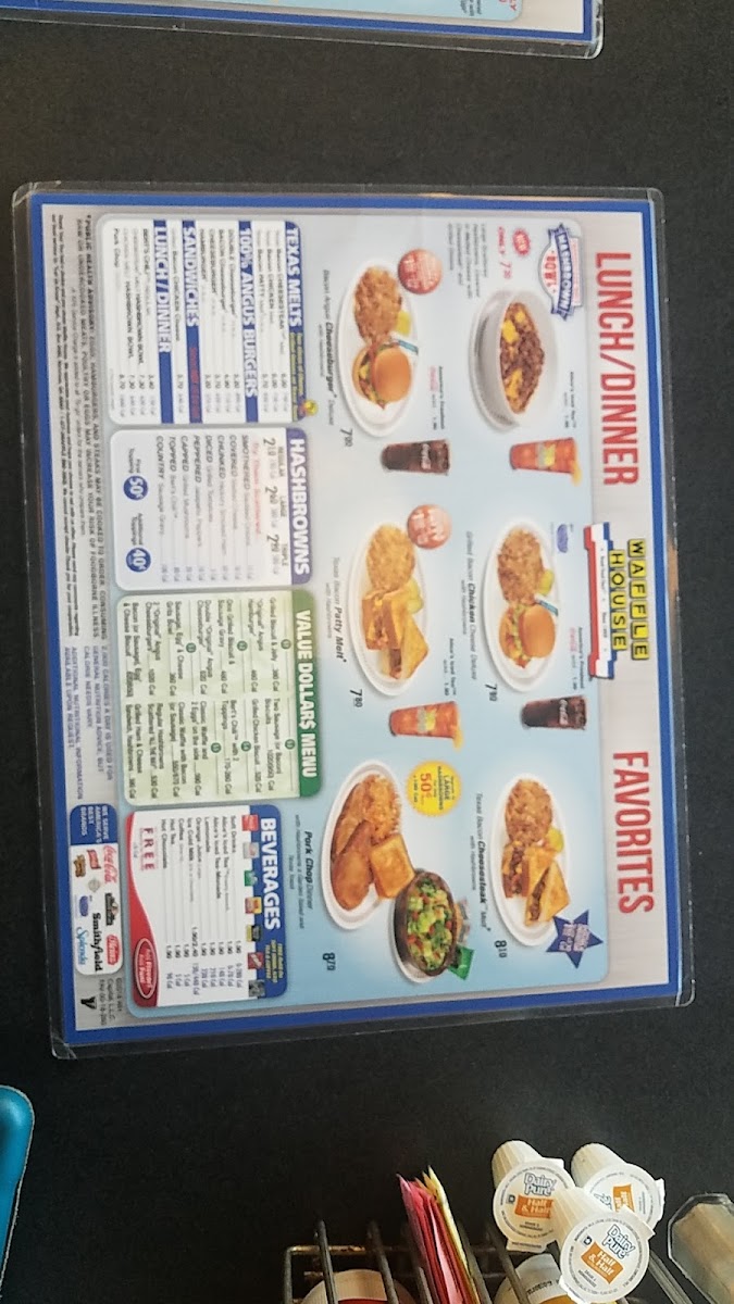 Waffle House Photo Menu 4