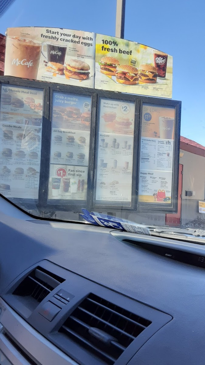McDonald's Photo Menu 2