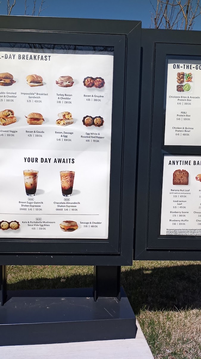 Starbucks Photo Menu 3
