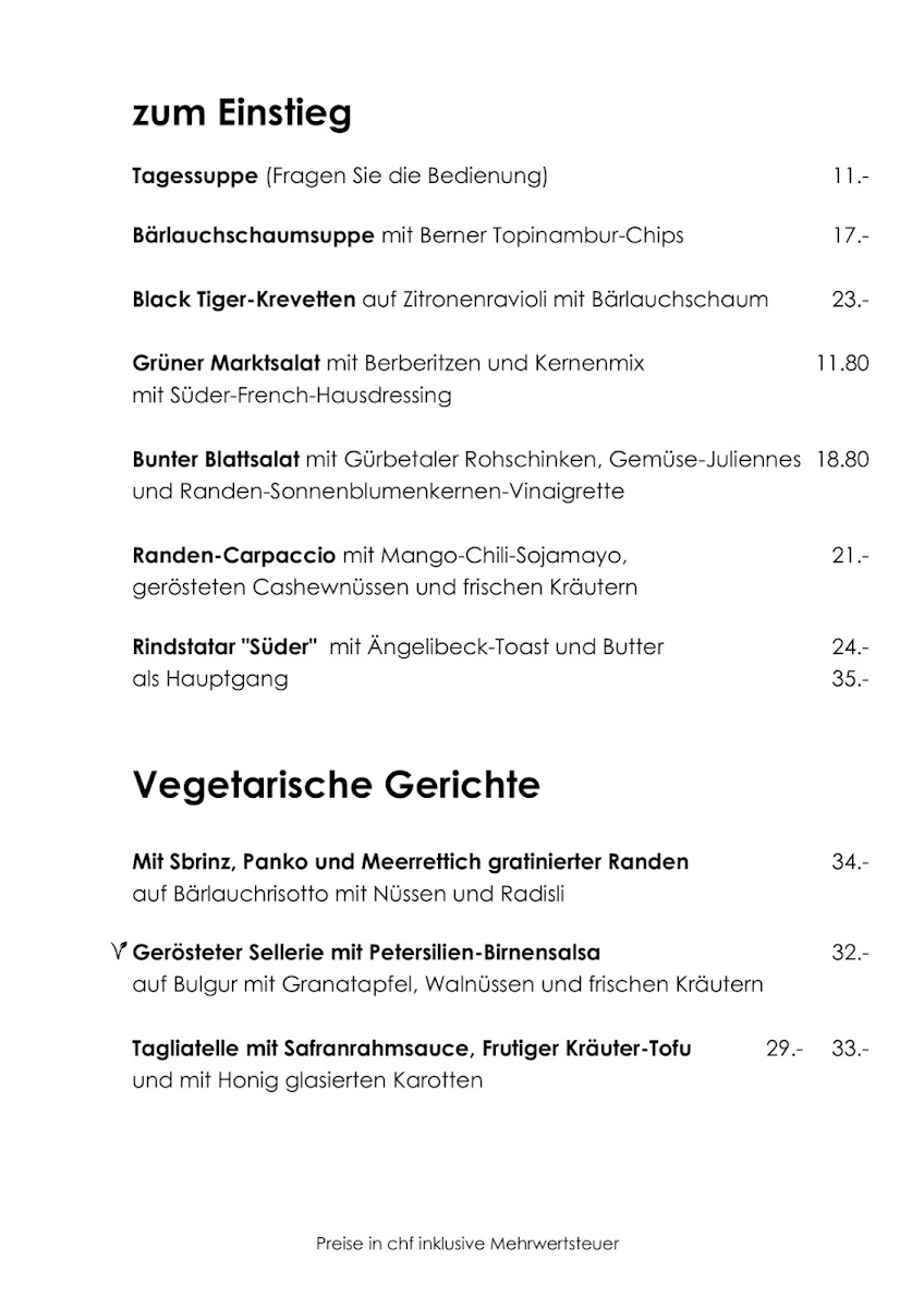 Süder Photo Menu 2