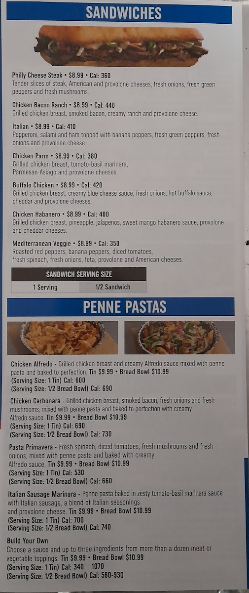 Domino's Pizza Photo Menu 2