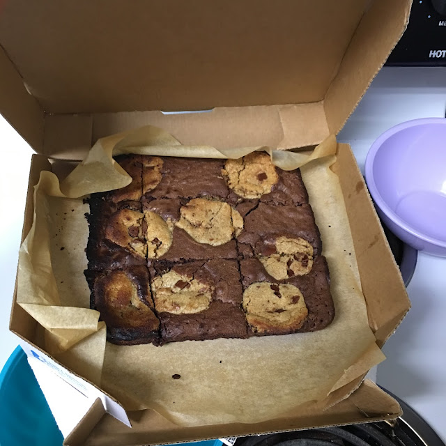 Domino's Marbled Cookie Brownie
