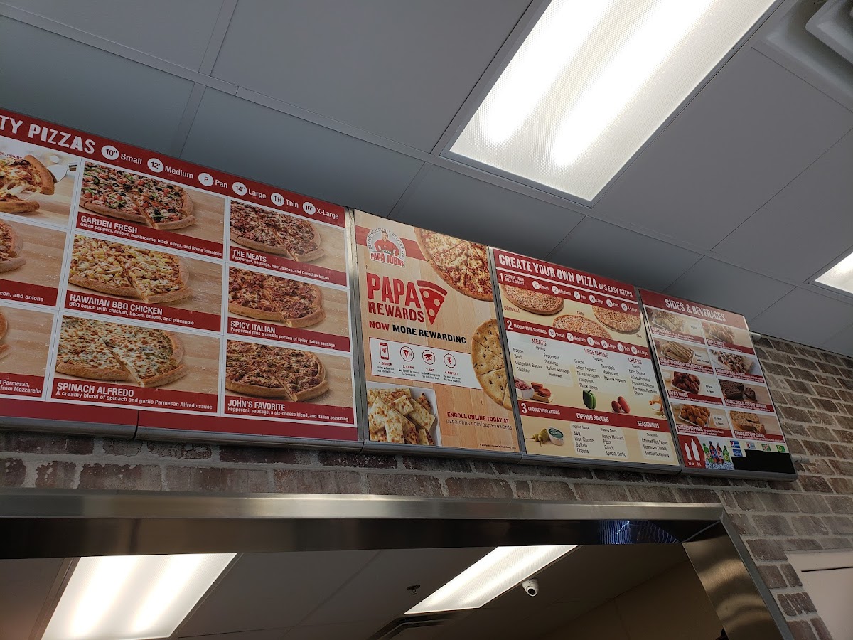 Papa Johns Pizza Photo Menu 5