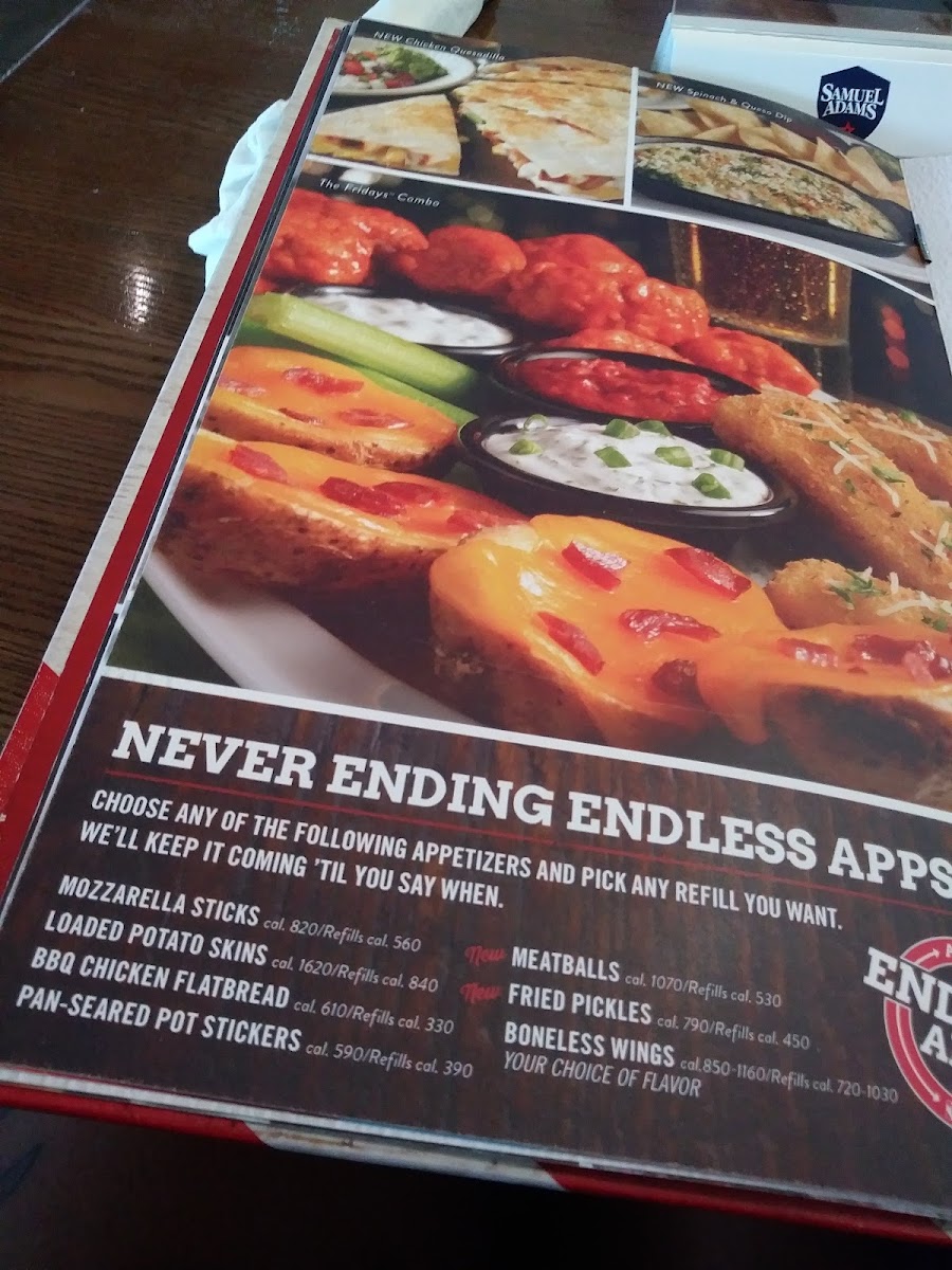 TGI Fridays Photo Menu 10