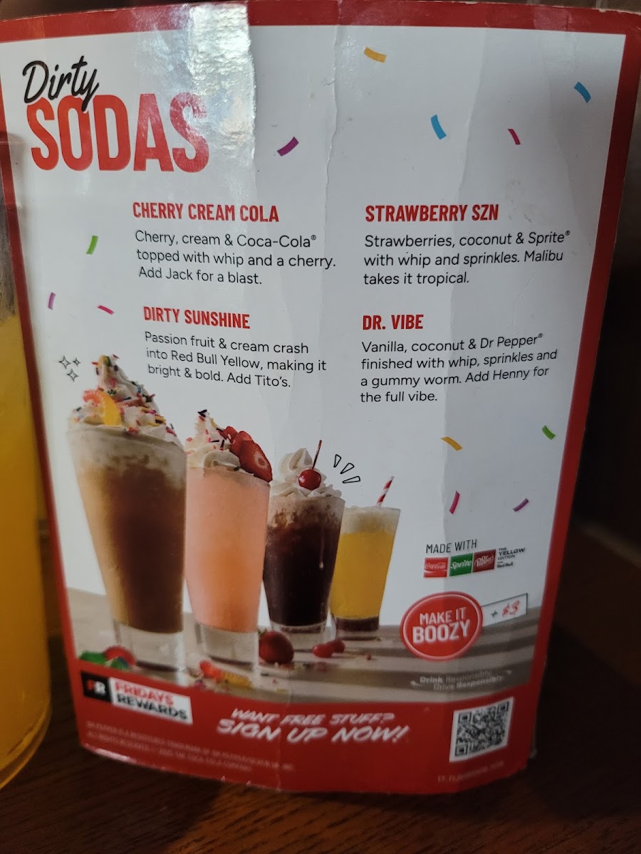 TGI Fridays Photo Menu 4