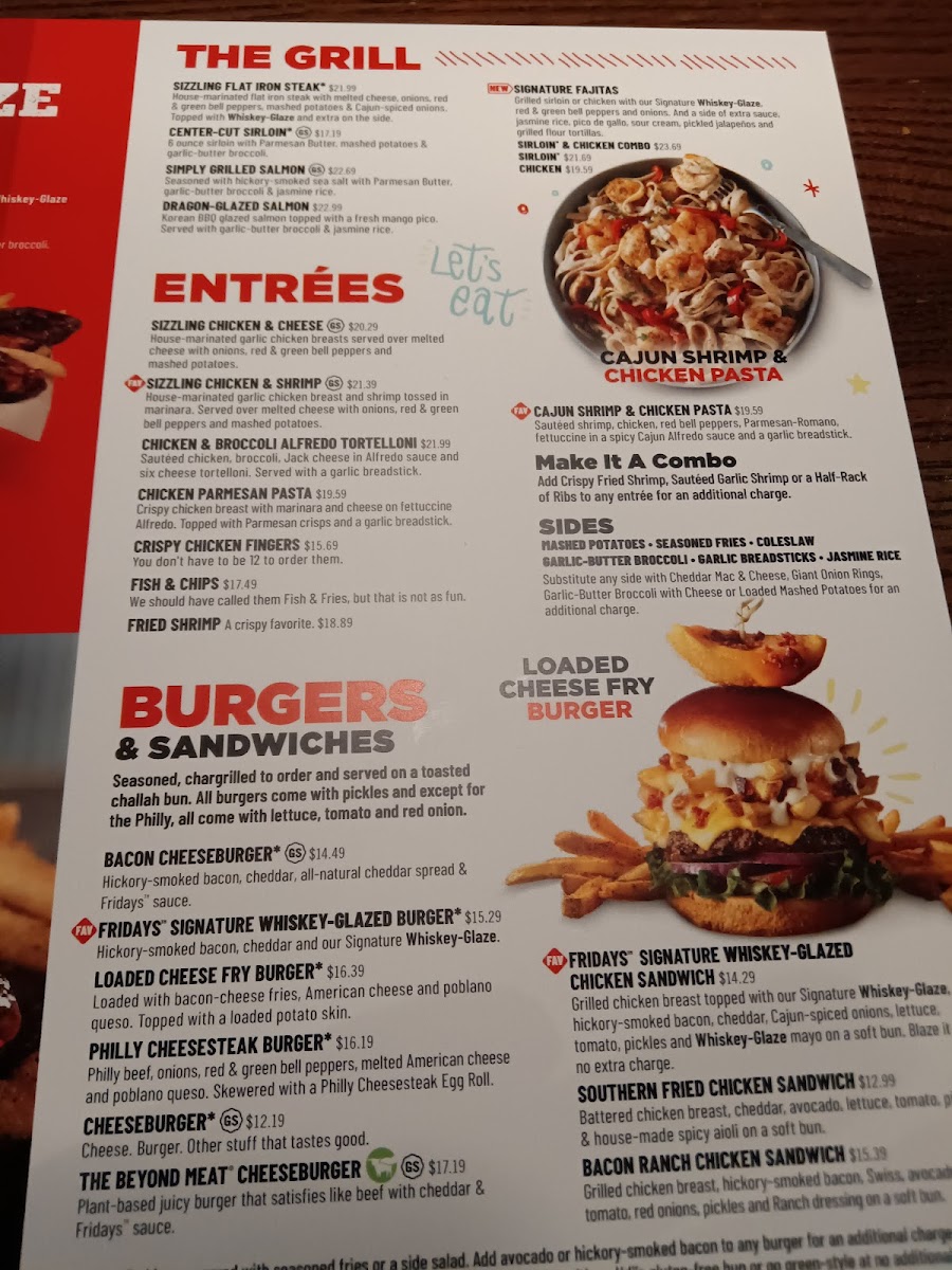 TGI Fridays Photo Menu 8