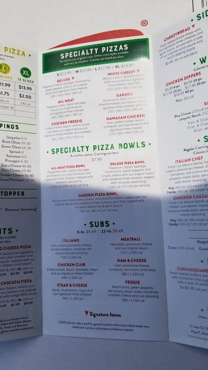 Marco's Pizza Photo Menu 3