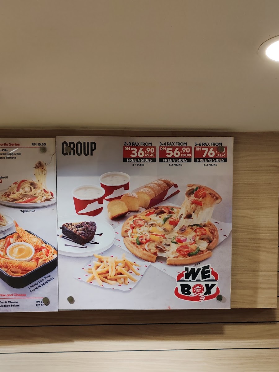 Pizza Hut Photo Menu 2