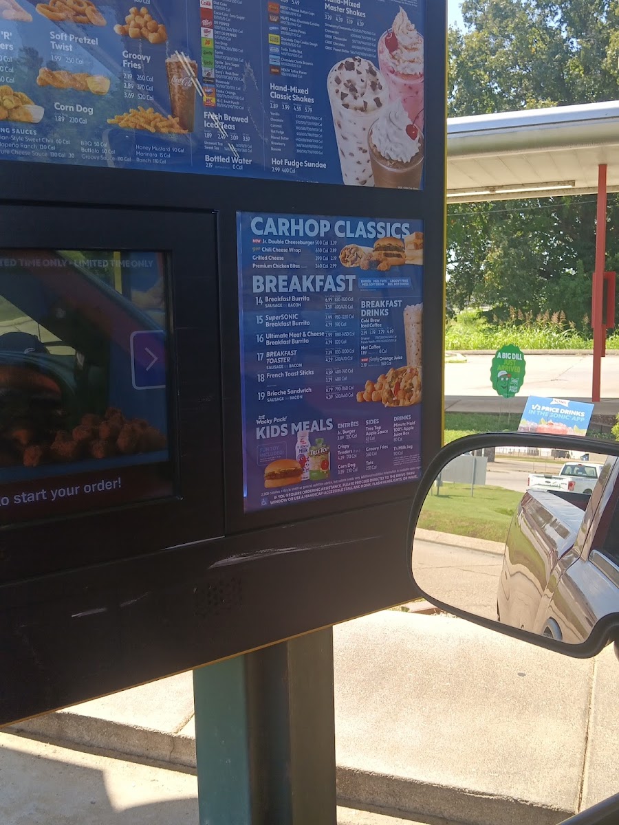 Sonic Drive-In Photo Menu 10