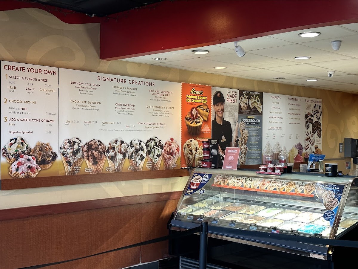 Cold Stone Creamery Photo Menu 10