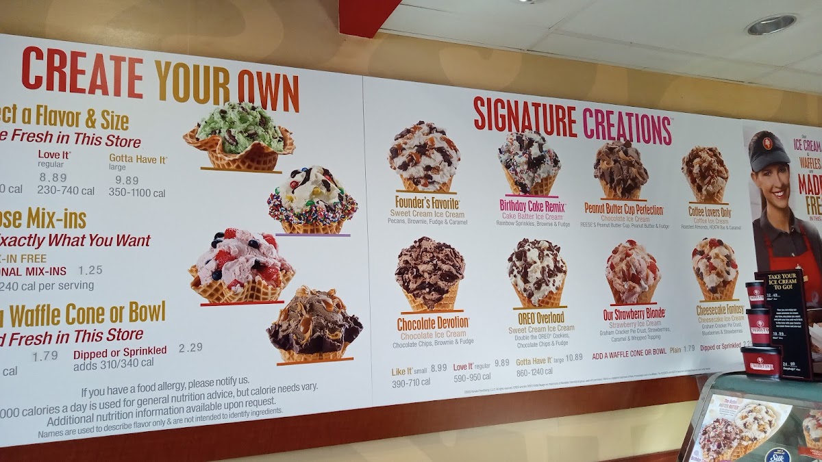 Cold Stone Creamery Photo Menu 4