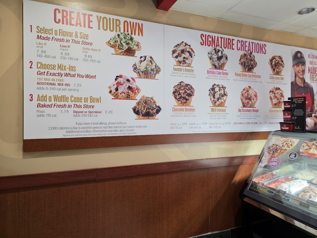 Cold Stone Creamery Photo Menu 6