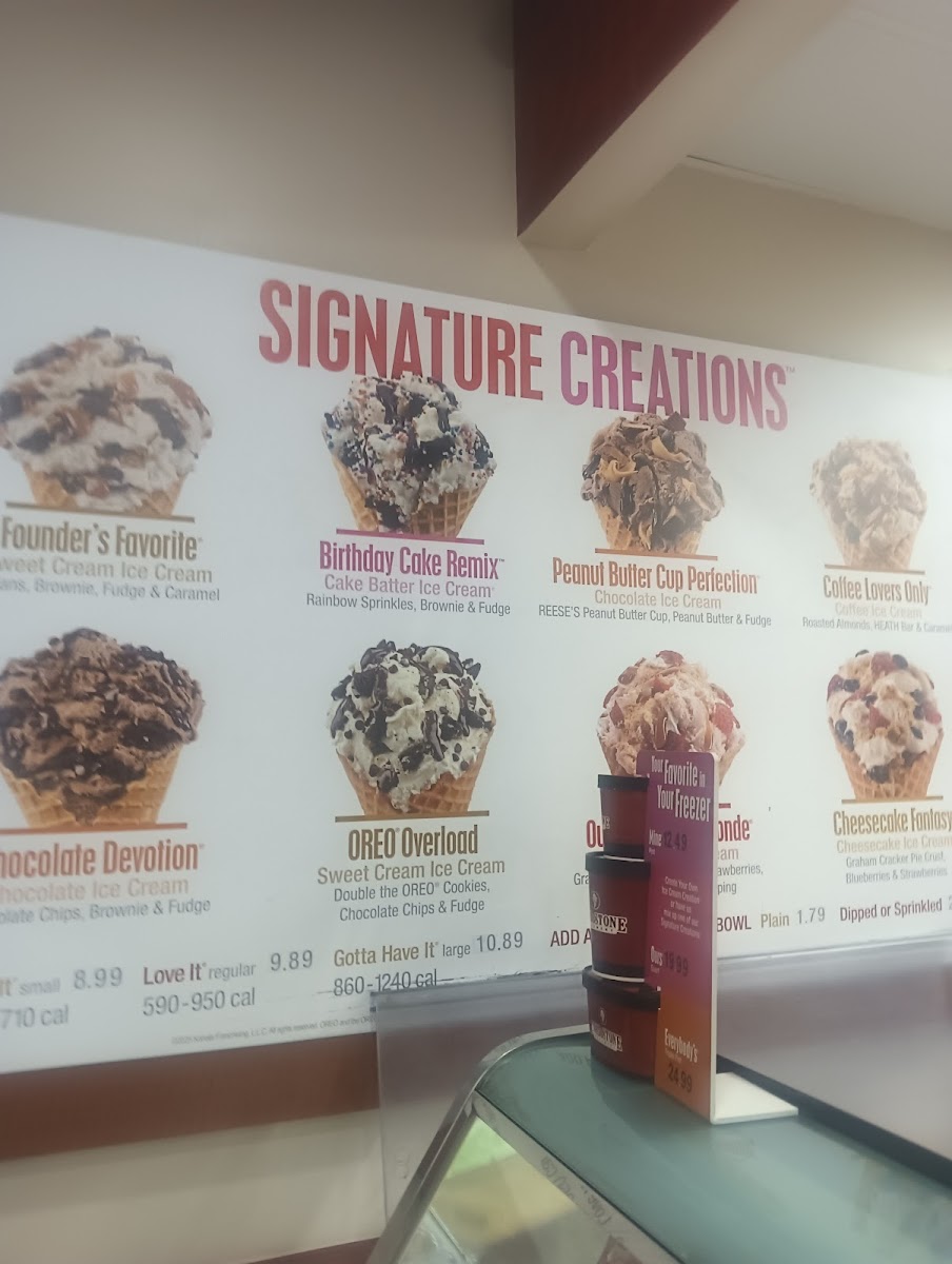 Cold Stone Creamery Photo Menu 7