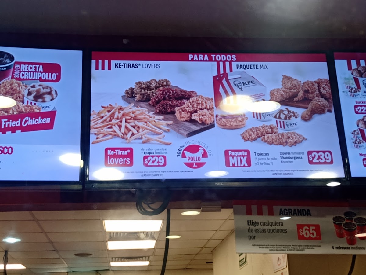 KFC Photo Menu 2