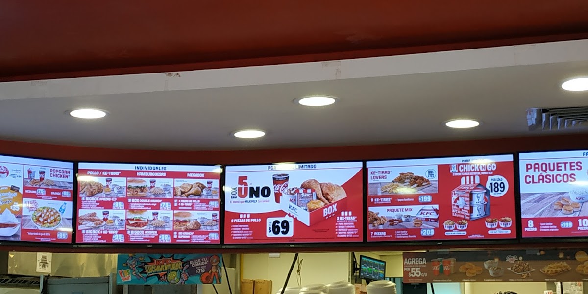 KFC Photo Menu 7
