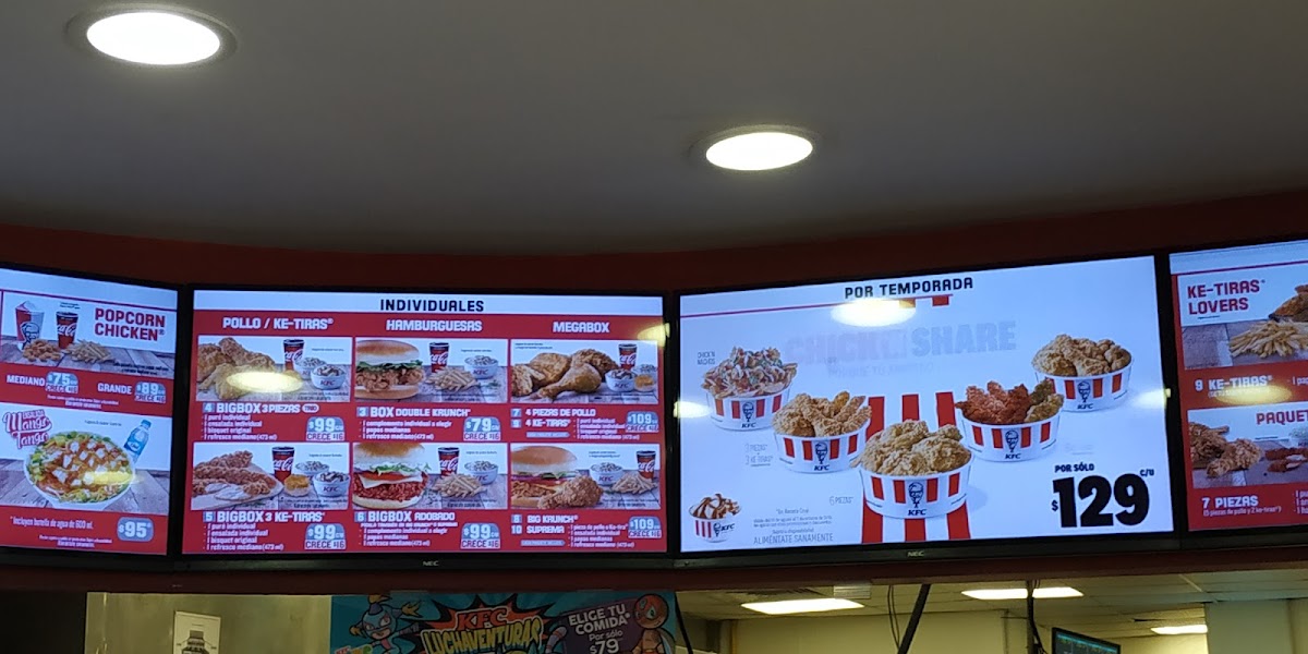 KFC Photo Menu 9