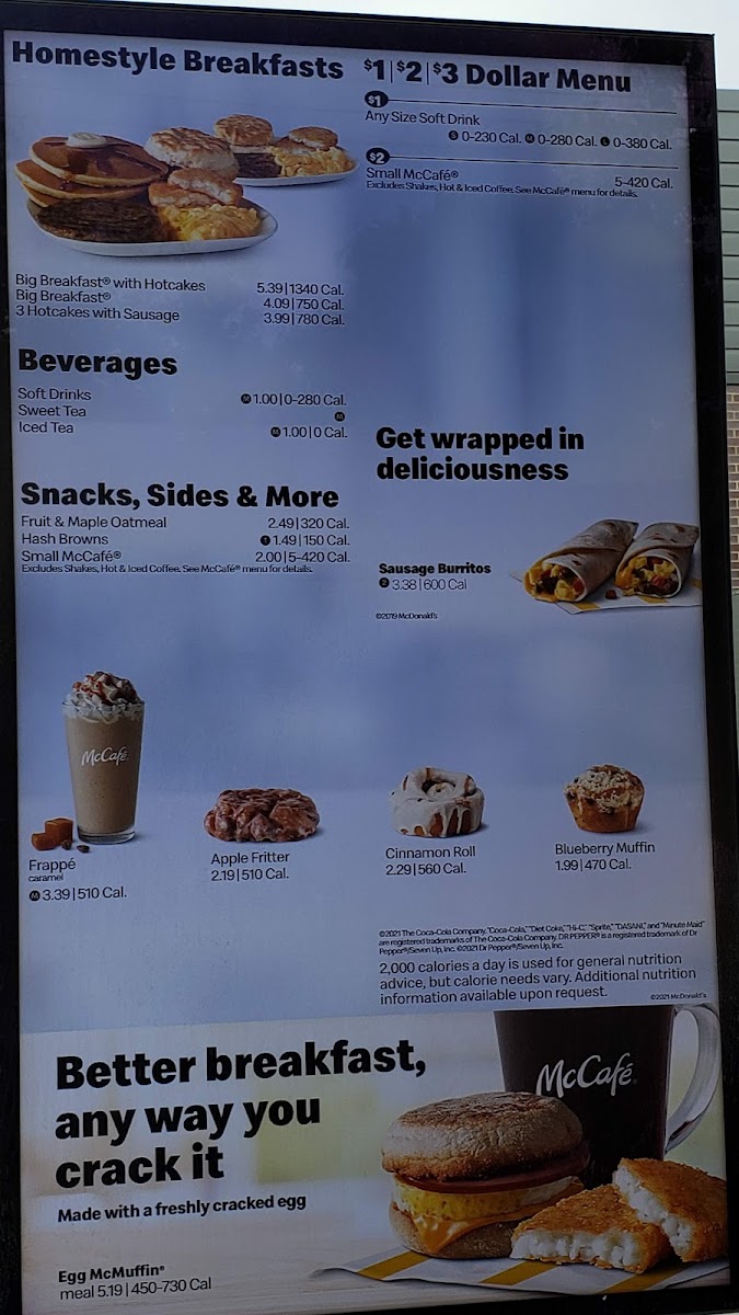 McDonald's Photo Menu 2