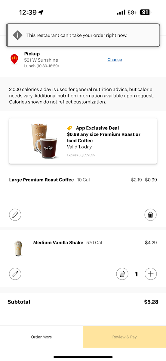 McDonald's Photo Menu 3