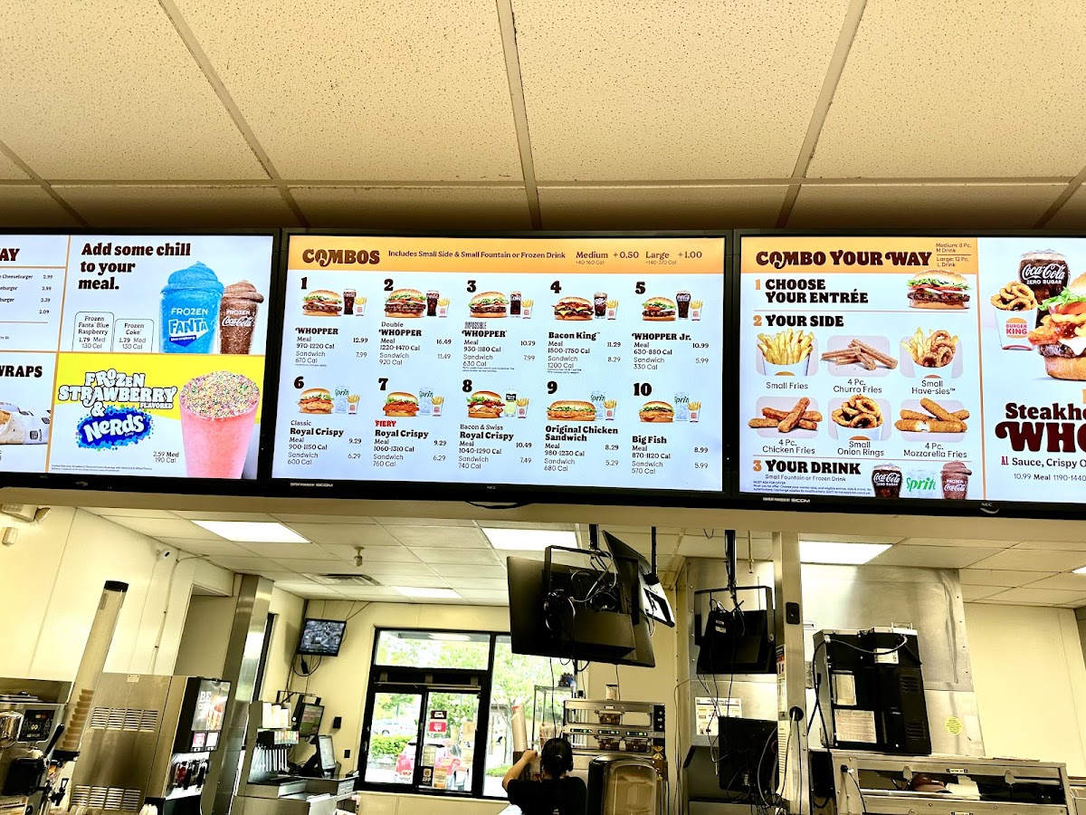 Burger King Photo Menu 2