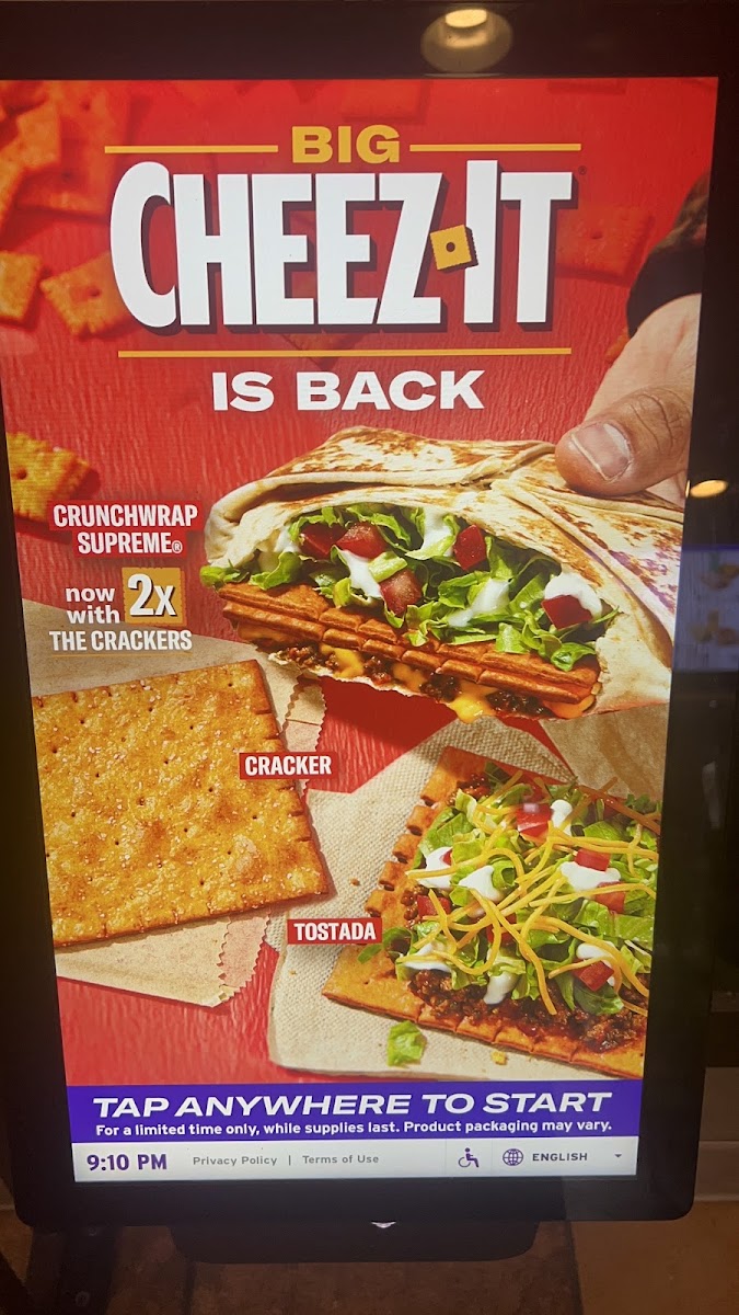 Taco Bell Photo Menu 5